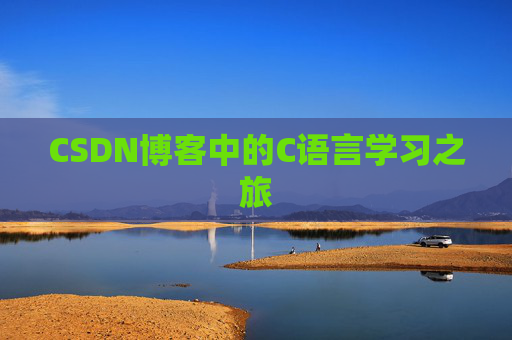 CSDN博客中的C语言学习之旅